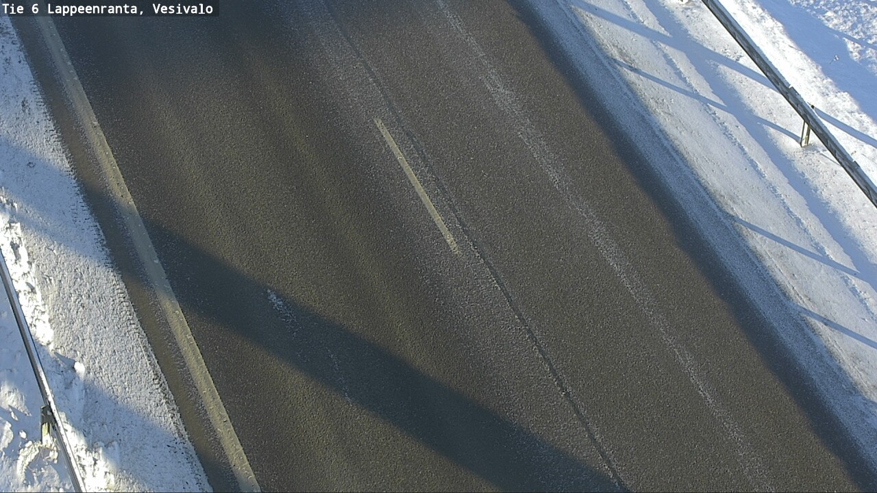 Weather Camera Image Road 6 Lappeenranta, Vesivalo, Lappeenranta, Etelä-Karjala