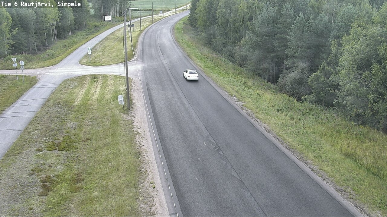 Kelikamerat Kuva Tie 6 Rautjärvi, Simpele, Rautjärvi, Etelä-Karjala