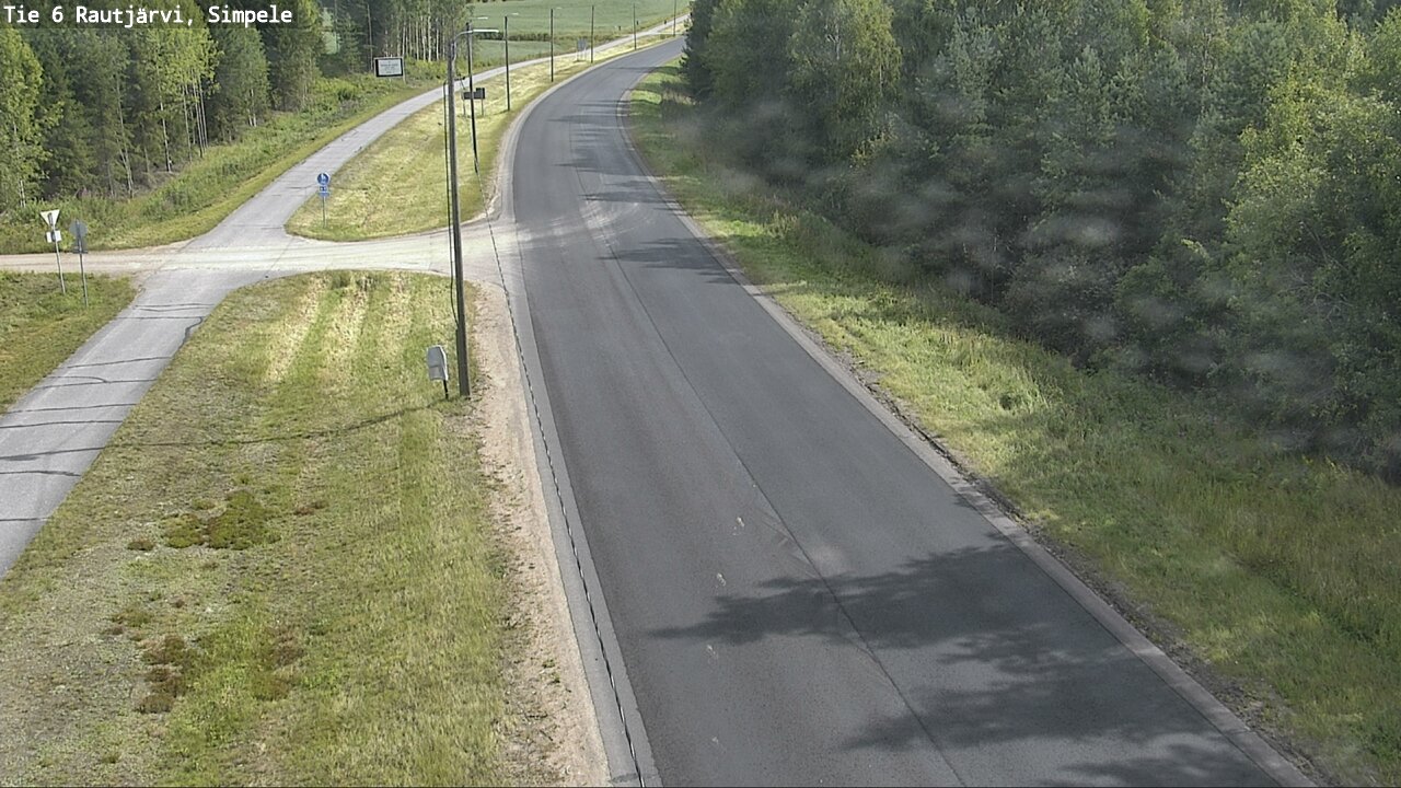 Kelikamerat Kuva Tie 6 Rautjärvi, Simpele, Rautjärvi, Etelä-Karjala