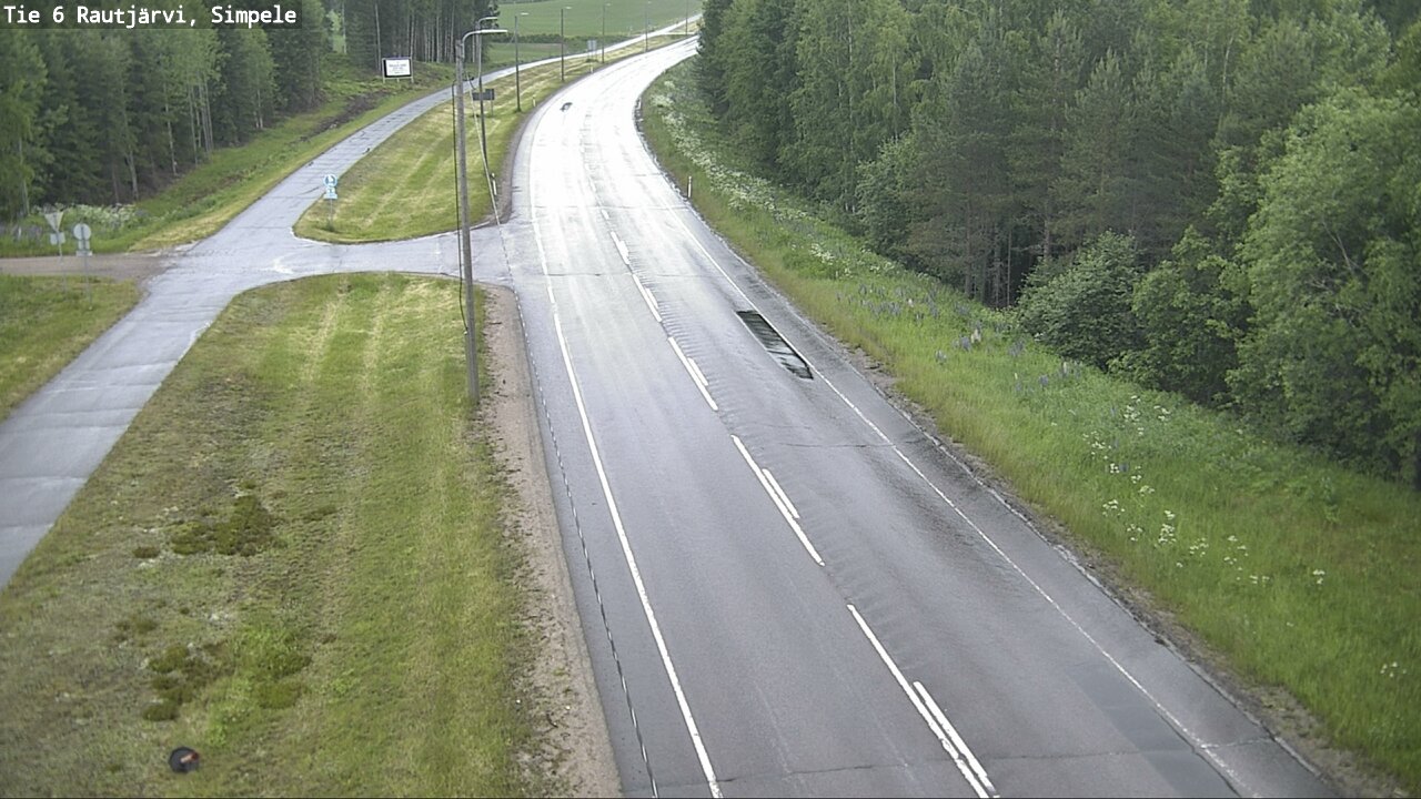 Kelikamerat Kuva Tie 6 Rautjärvi, Simpele, Rautjärvi, Etelä-Karjala