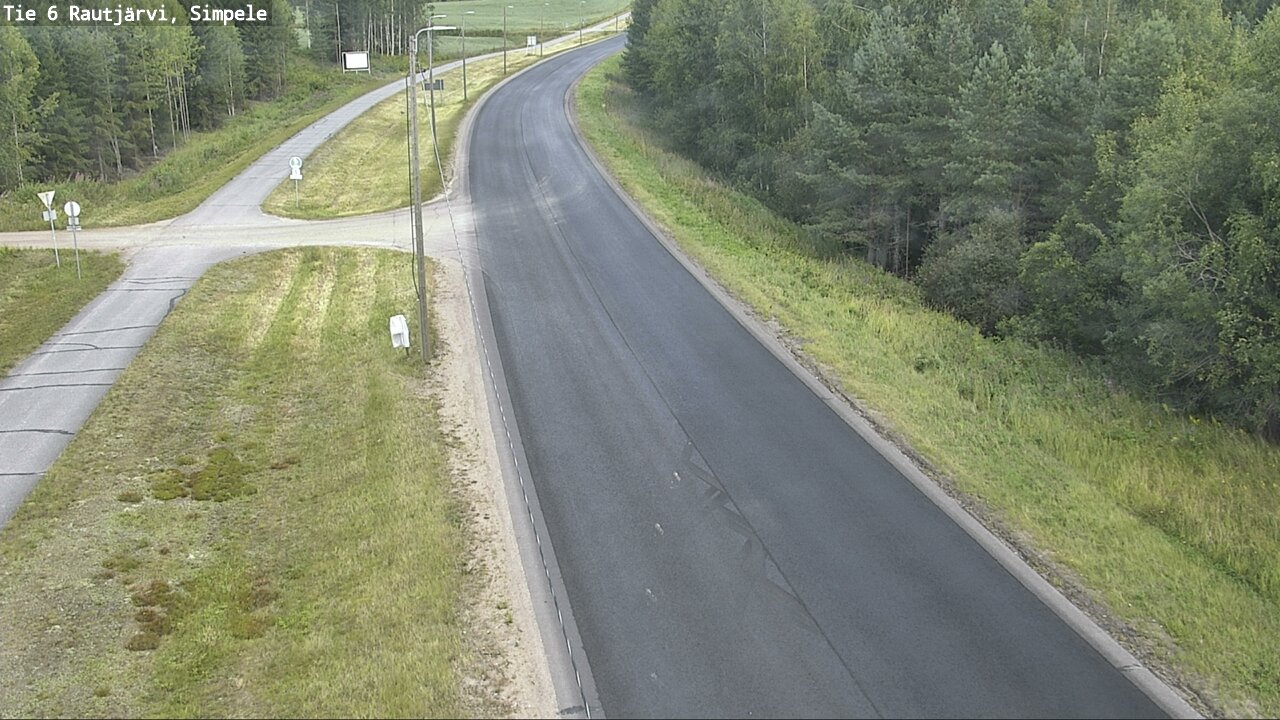 Kelikamerat Kuva Tie 6 Rautjärvi, Simpele, Rautjärvi, Etelä-Karjala