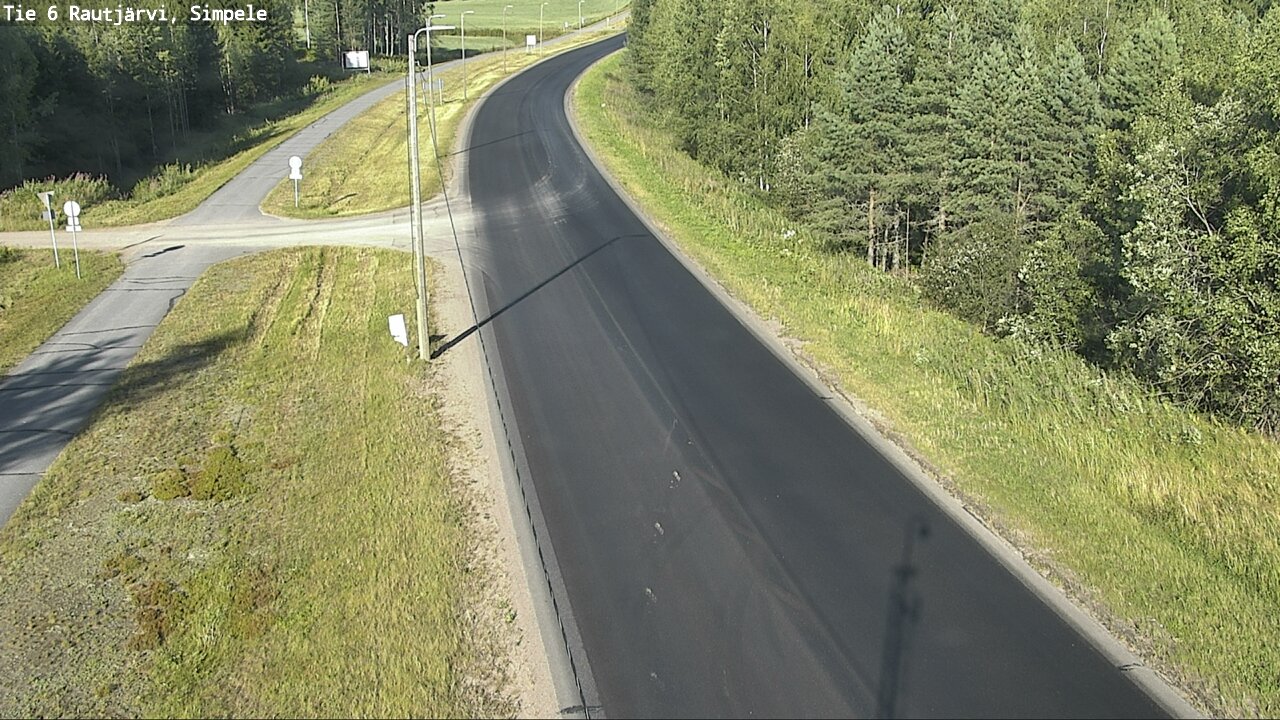 Kelikamerat Kuva Tie 6 Rautjärvi, Simpele, Rautjärvi, Etelä-Karjala
