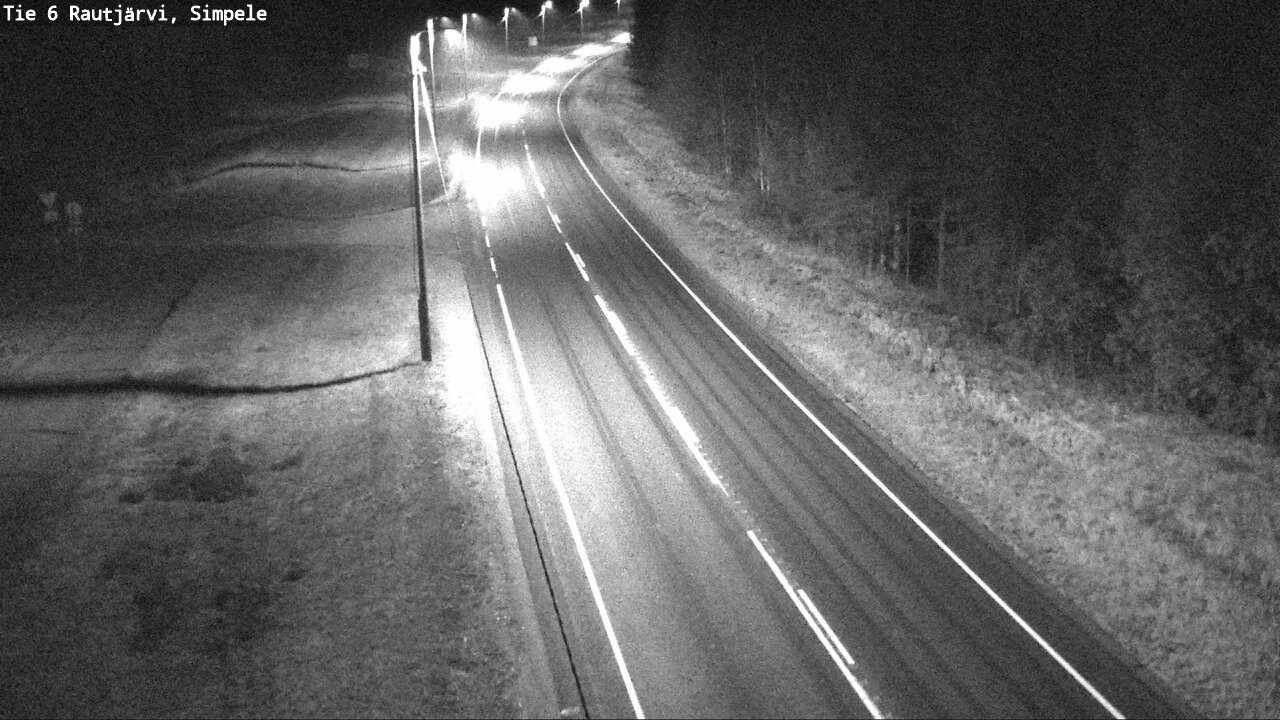 Kelikamerat Kuva Tie 6 Rautjärvi, Simpele, Rautjärvi, Etelä-Karjala