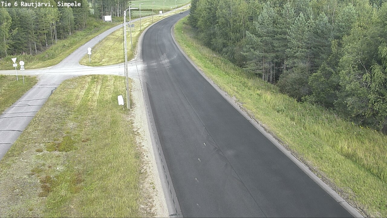 Kelikamerat Kuva Tie 6 Rautjärvi, Simpele, Rautjärvi, Etelä-Karjala