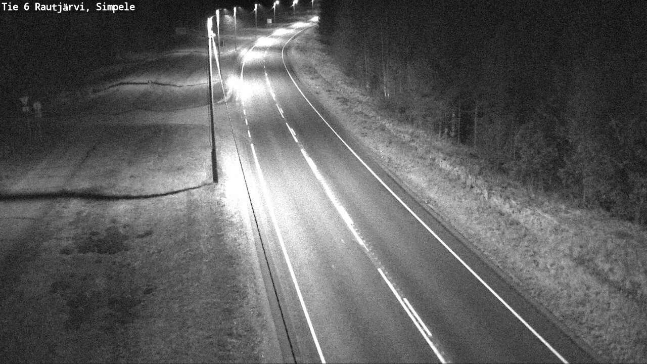 Kelikamerat Kuva Tie 6 Rautjärvi, Simpele, Rautjärvi, Etelä-Karjala