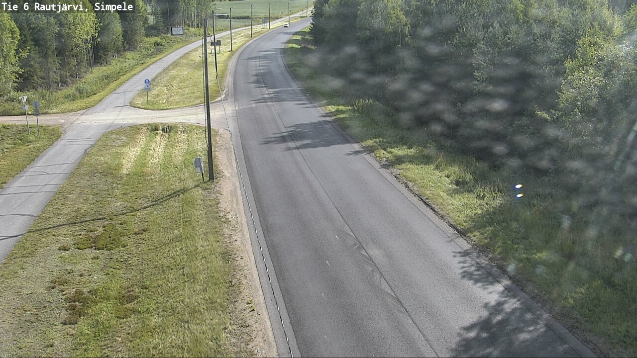 Kelikamerat Kuva Tie 6 Rautjärvi, Simpele, Rautjärvi, Etelä-Karjala