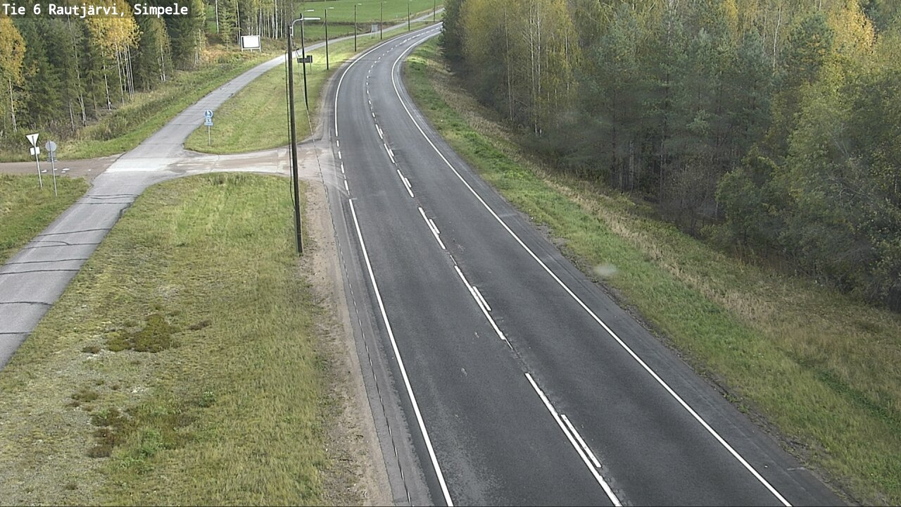 Kelikamerat Kuva Tie 6 Rautjärvi, Simpele, Rautjärvi, Etelä-Karjala