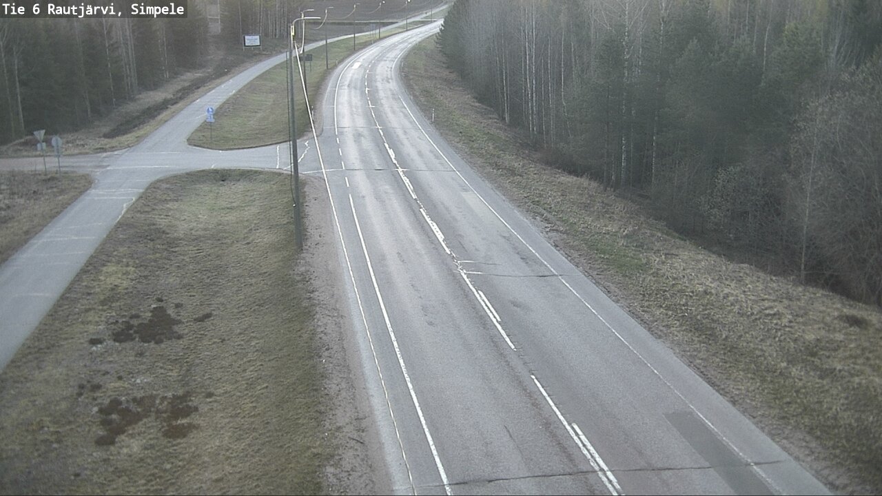 Kelikamerat Kuva Tie 6 Rautjärvi, Simpele, Rautjärvi, Etelä-Karjala