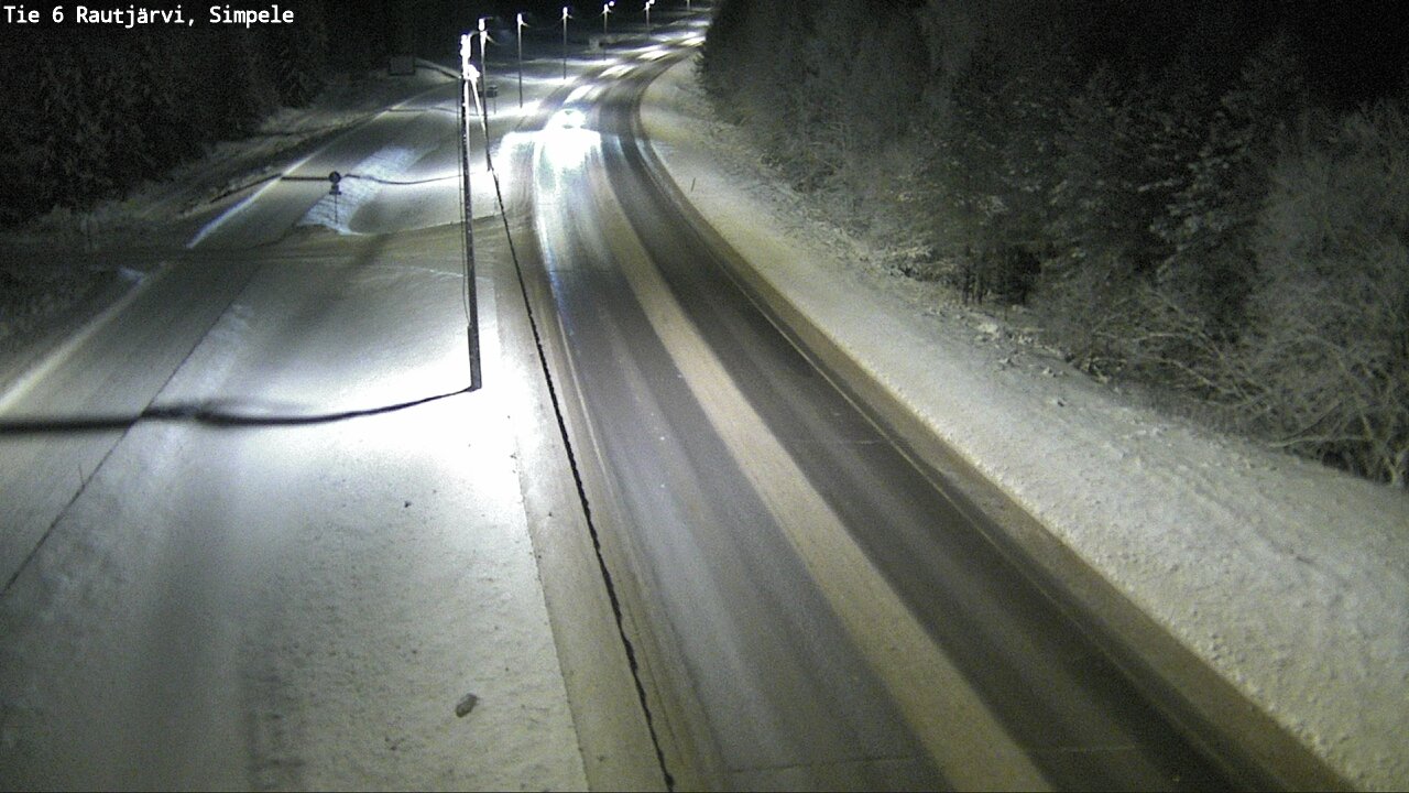 Kelikamerat Kuva Tie 6 Rautjärvi, Simpele, Rautjärvi, Etelä-Karjala