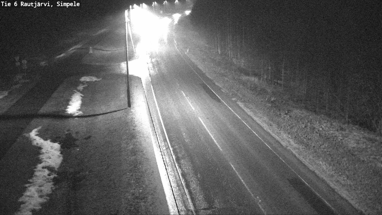 Kelikamerat Kuva Tie 6 Rautjärvi, Simpele, Rautjärvi, Etelä-Karjala