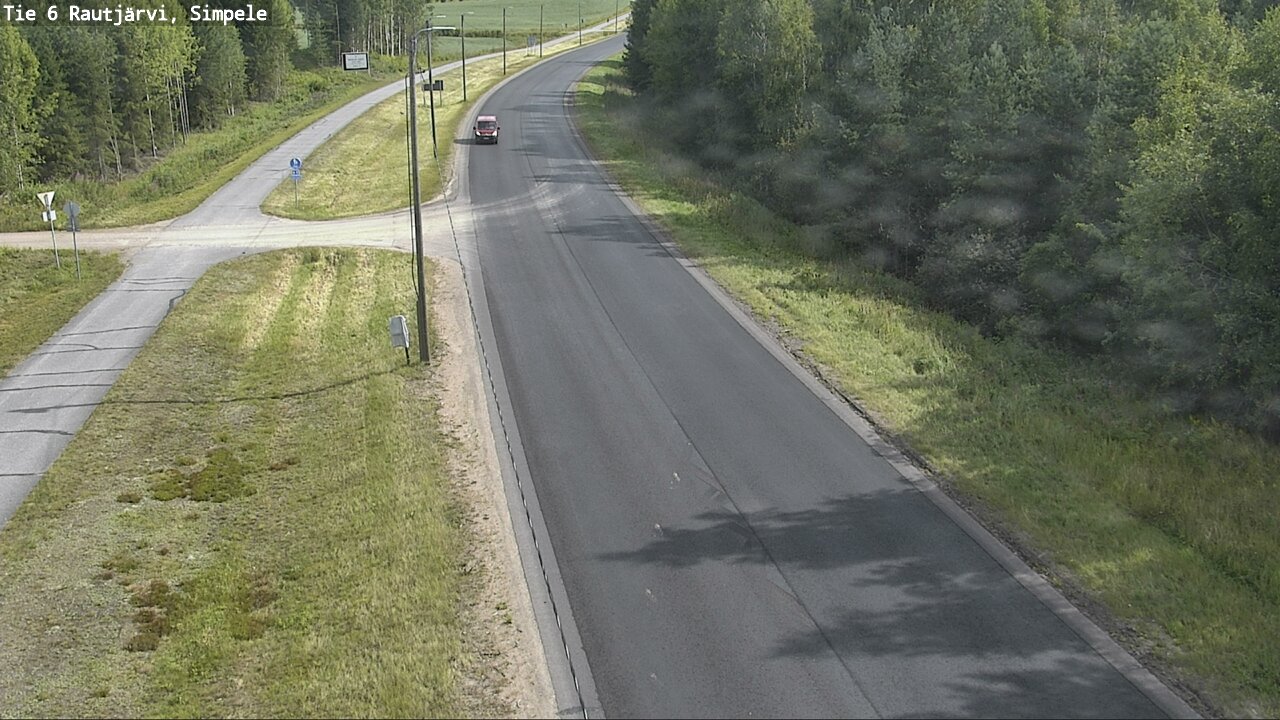 Kelikamerat Kuva Tie 6 Rautjärvi, Simpele, Rautjärvi, Etelä-Karjala