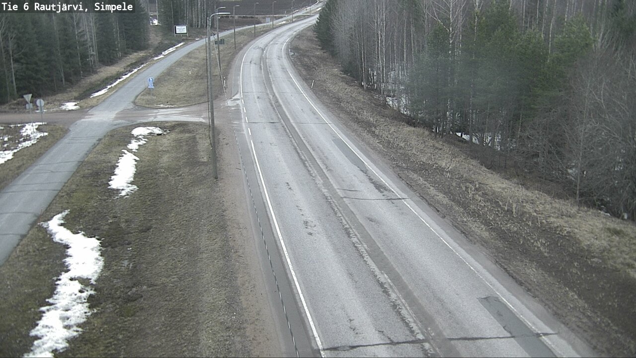 Kelikamerat Kuva Tie 6 Rautjärvi, Simpele, Rautjärvi, Etelä-Karjala