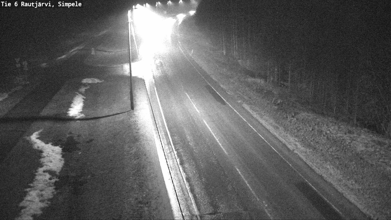 Kelikamerat Kuva Tie 6 Rautjärvi, Simpele, Rautjärvi, Etelä-Karjala