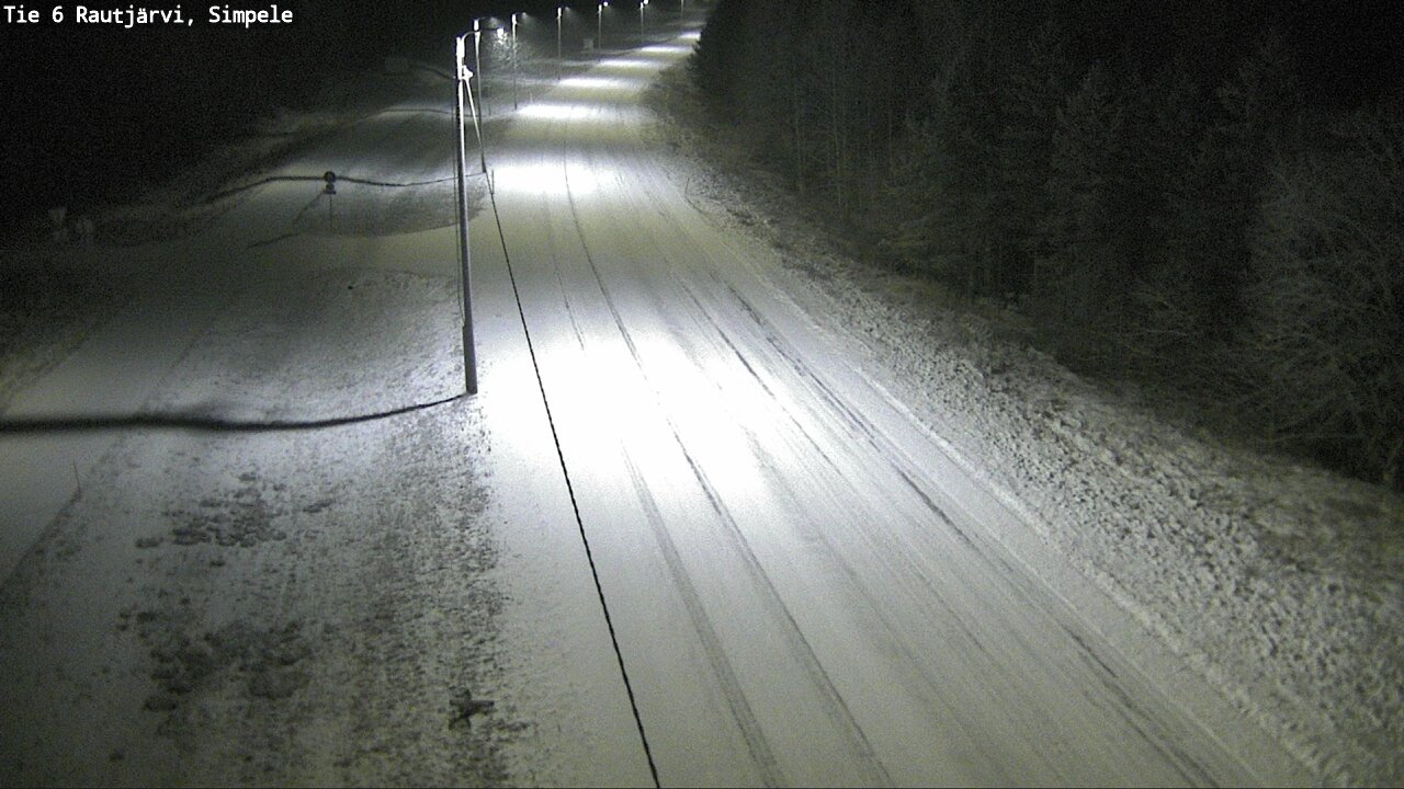 Kelikamerat Kuva Tie 6 Rautjärvi, Simpele, Rautjärvi, Etelä-Karjala