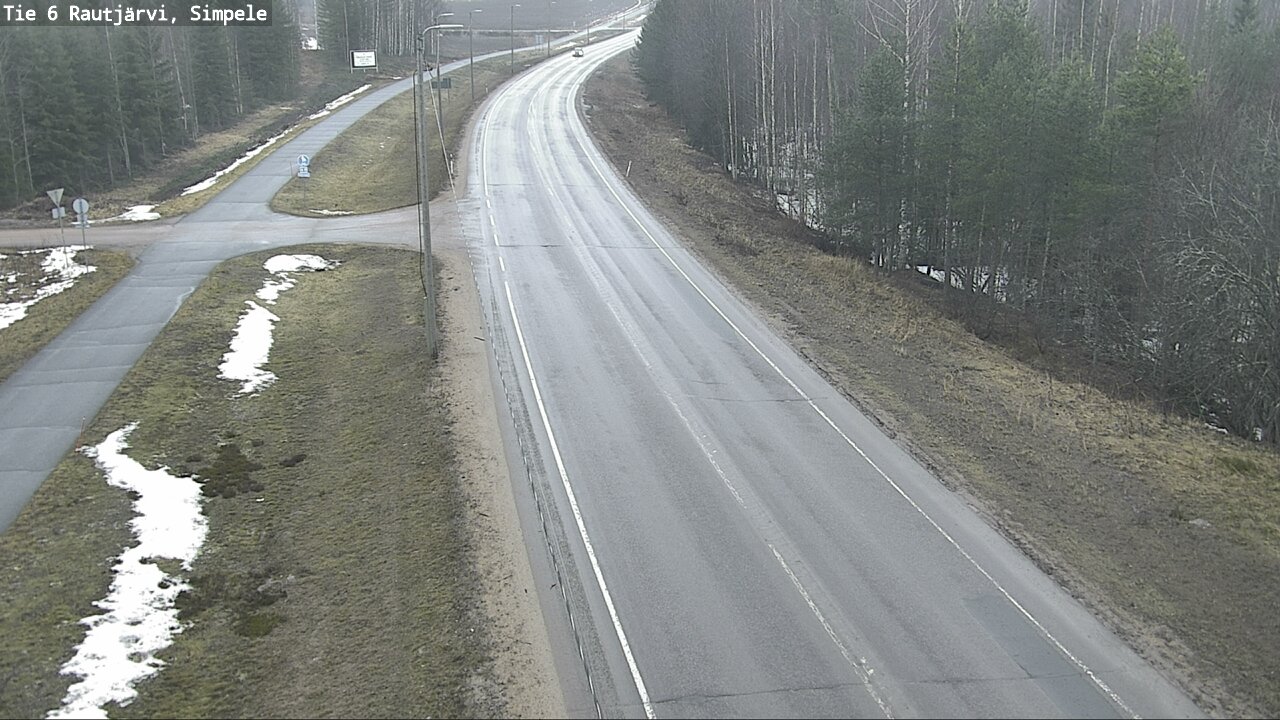 Kelikamerat Kuva Tie 6 Rautjärvi, Simpele, Rautjärvi, Etelä-Karjala