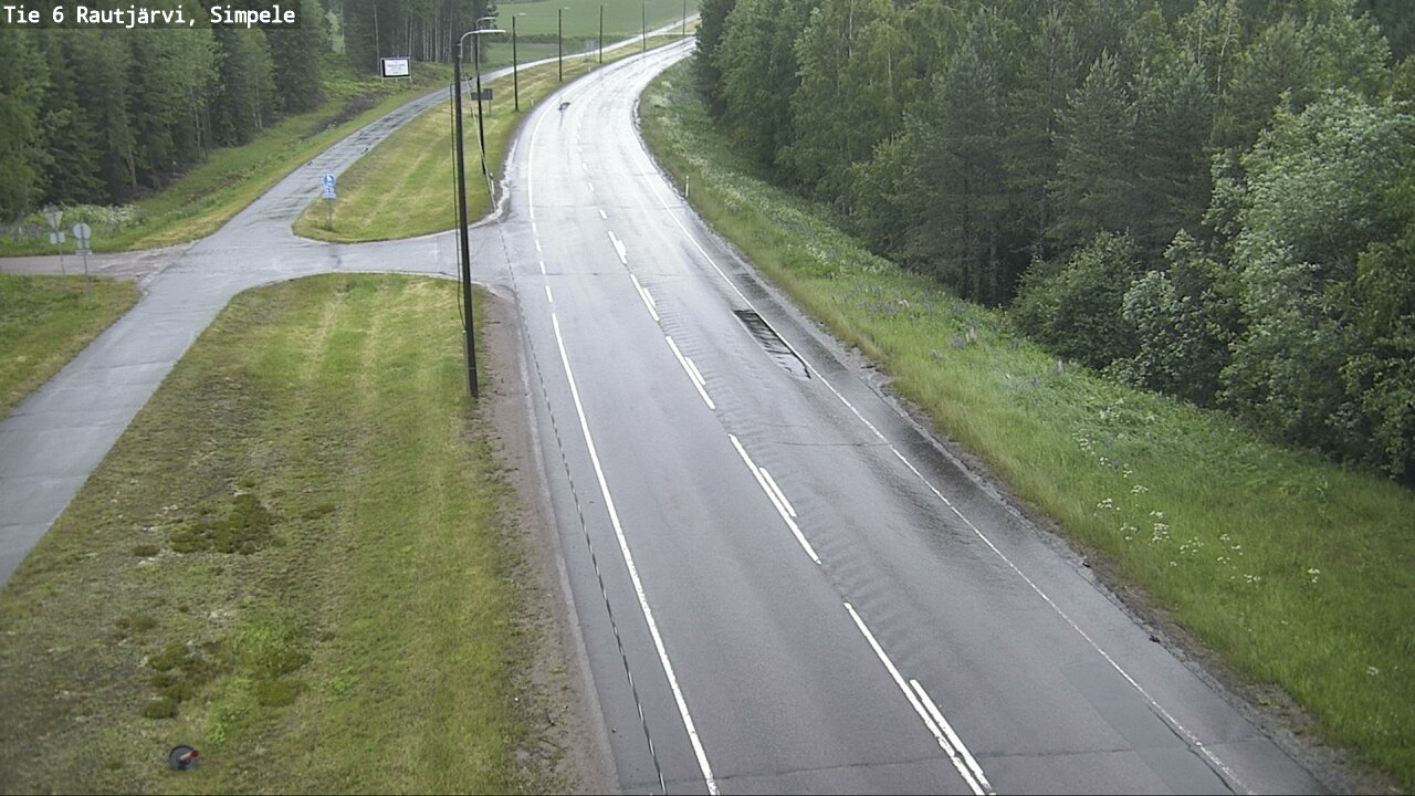 Kelikamerat Kuva Tie 6 Rautjärvi, Simpele, Rautjärvi, Etelä-Karjala