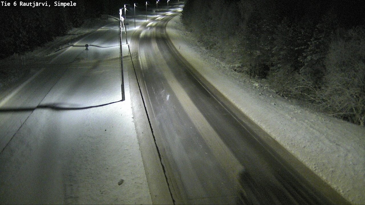 Kelikamerat Kuva Tie 6 Rautjärvi, Simpele, Rautjärvi, Etelä-Karjala