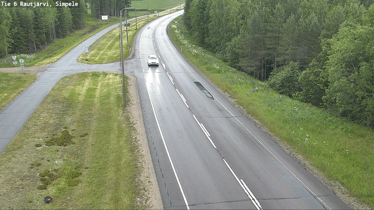 Kelikamerat Kuva Tie 6 Rautjärvi, Simpele, Rautjärvi, Etelä-Karjala