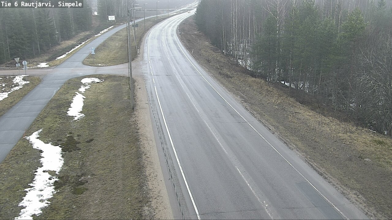 Kelikamerat Kuva Tie 6 Rautjärvi, Simpele, Rautjärvi, Etelä-Karjala