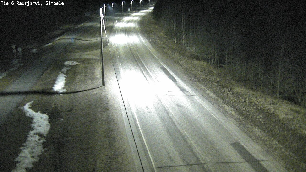 Kelikamerat Kuva Tie 6 Rautjärvi, Simpele, Rautjärvi, Etelä-Karjala