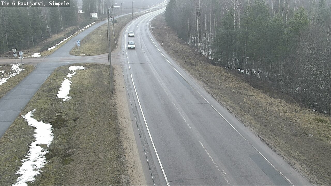 Kelikamerat Kuva Tie 6 Rautjärvi, Simpele, Rautjärvi, Etelä-Karjala