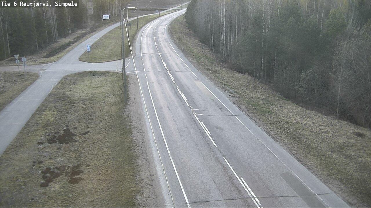Kelikamerat Kuva Tie 6 Rautjärvi, Simpele, Rautjärvi, Etelä-Karjala