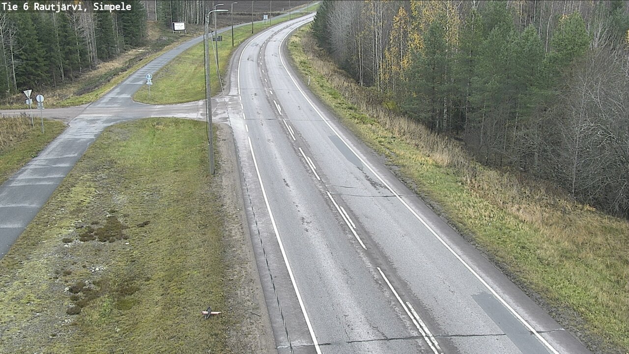 Kelikamerat Kuva Tie 6 Rautjärvi, Simpele, Rautjärvi, Etelä-Karjala