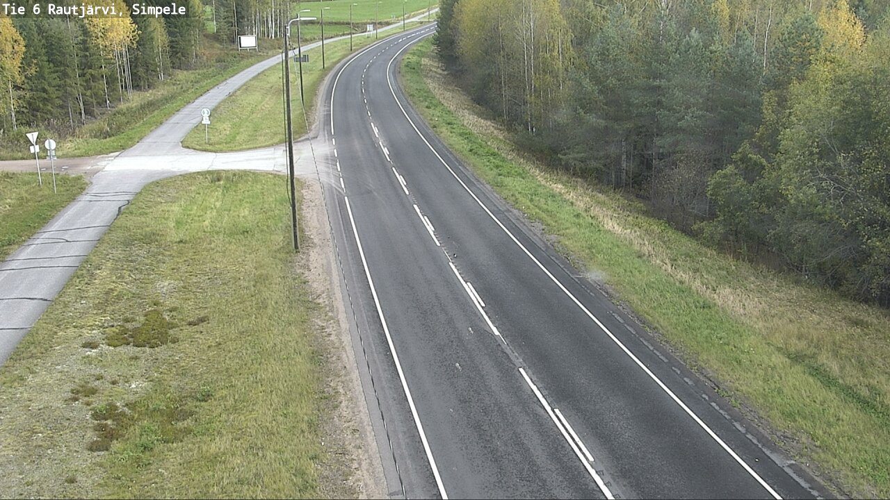 Kelikamerat Kuva Tie 6 Rautjärvi, Simpele, Rautjärvi, Etelä-Karjala