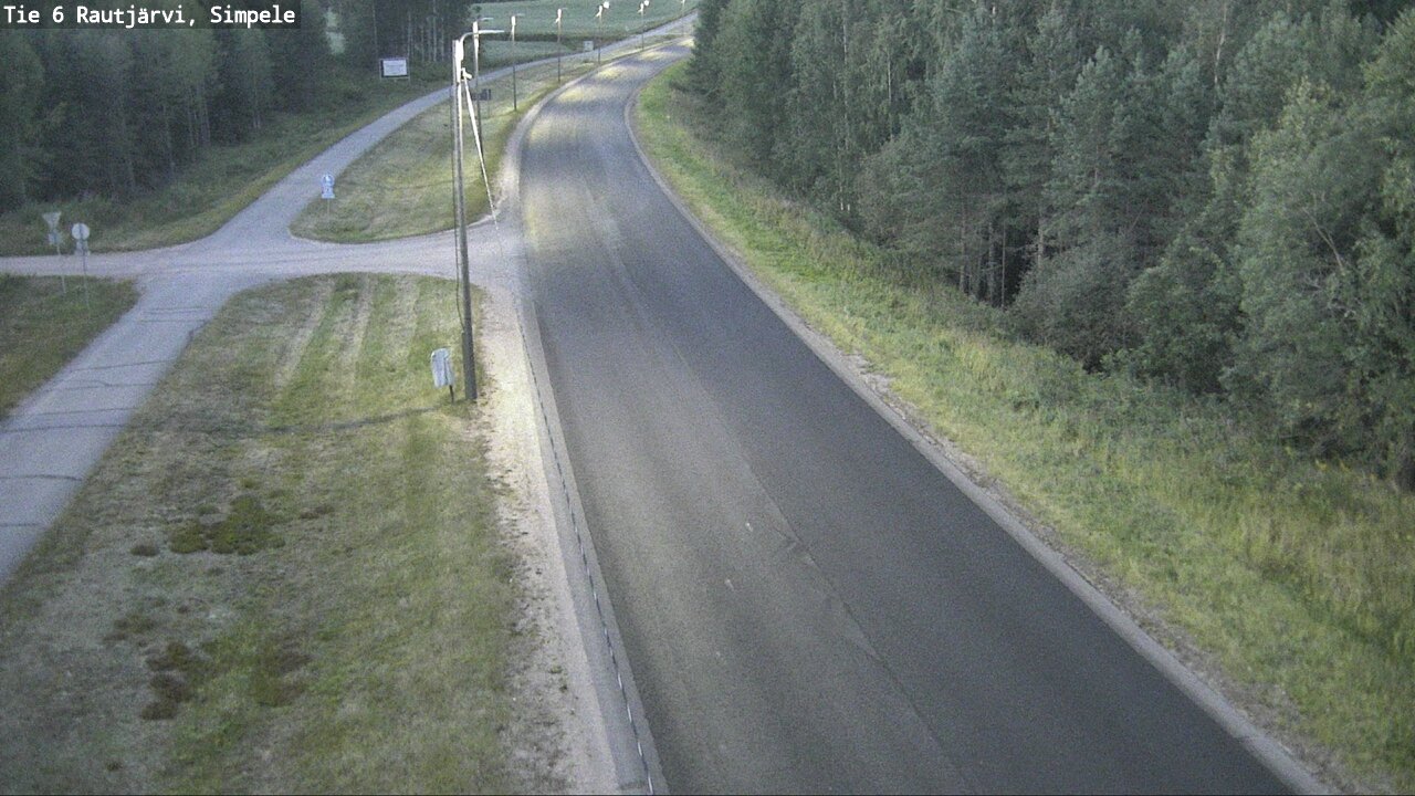 Kelikamerat Kuva Tie 6 Rautjärvi, Simpele, Rautjärvi, Etelä-Karjala
