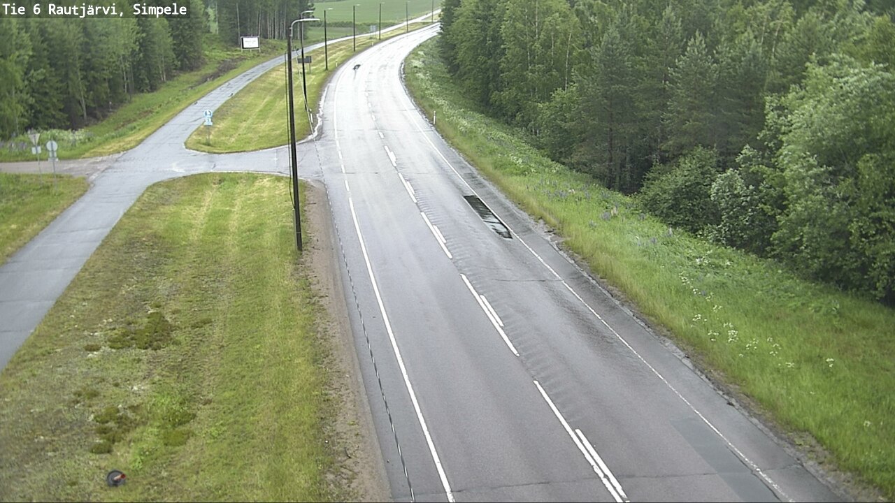 Kelikamerat Kuva Tie 6 Rautjärvi, Simpele, Rautjärvi, Etelä-Karjala