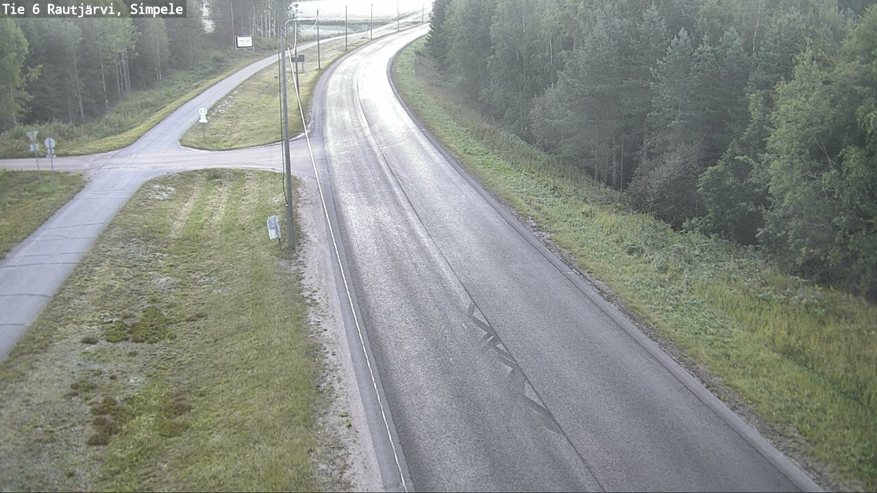 Kelikamerat Kuva Tie 6 Rautjärvi, Simpele, Rautjärvi, Etelä-Karjala