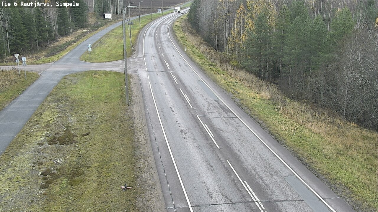 Kelikamerat Kuva Tie 6 Rautjärvi, Simpele, Rautjärvi, Etelä-Karjala