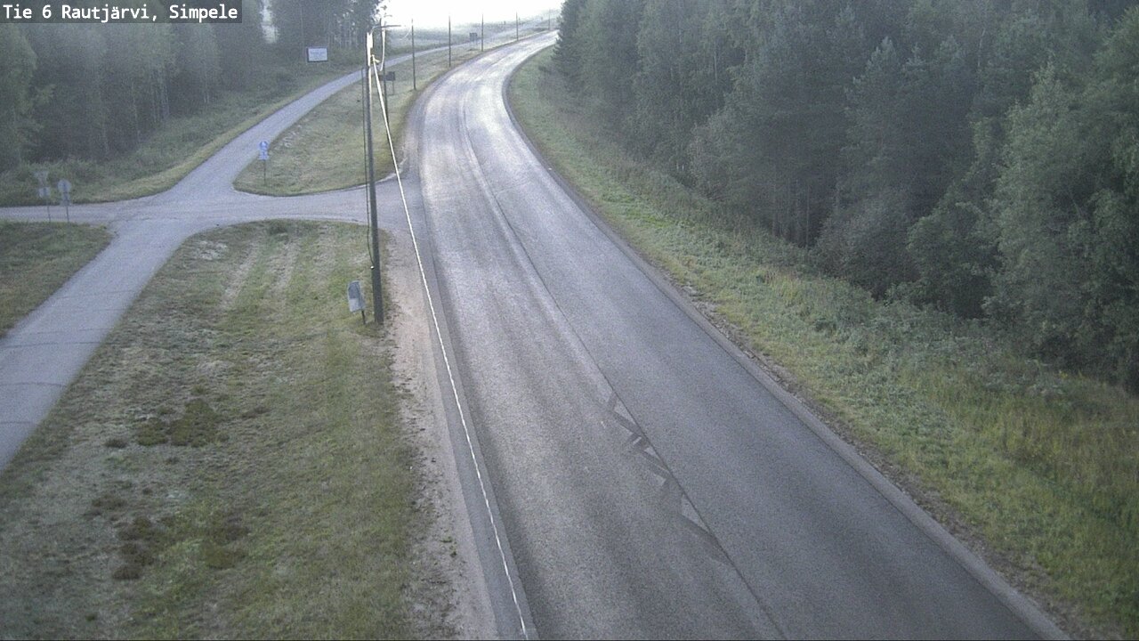 Kelikamerat Kuva Tie 6 Rautjärvi, Simpele, Rautjärvi, Etelä-Karjala