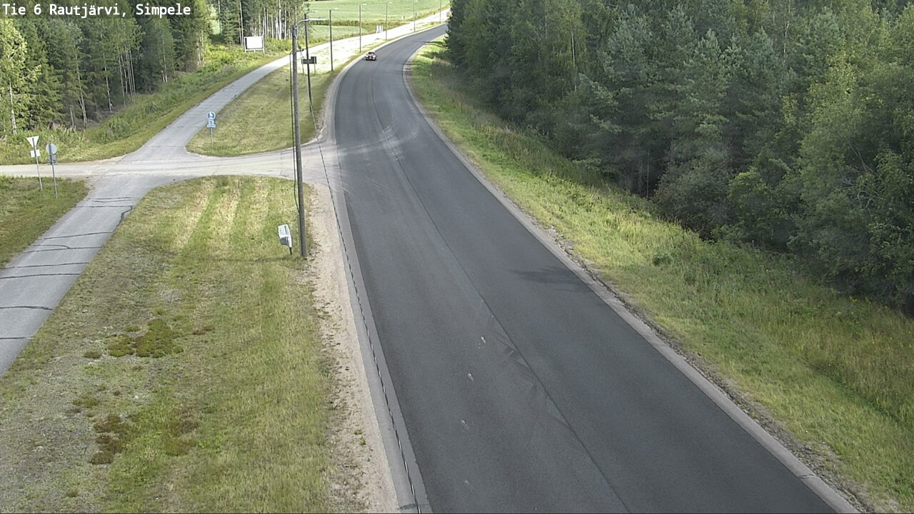 Kelikamerat Kuva Tie 6 Rautjärvi, Simpele, Rautjärvi, Etelä-Karjala