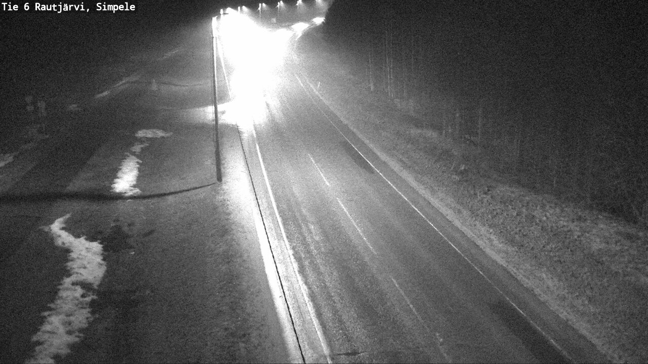 Kelikamerat Kuva Tie 6 Rautjärvi, Simpele, Rautjärvi, Etelä-Karjala