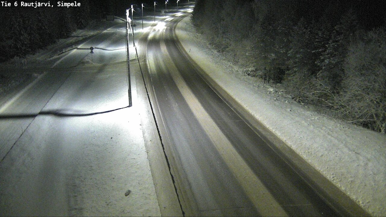 Kelikamerat Kuva Tie 6 Rautjärvi, Simpele, Rautjärvi, Etelä-Karjala