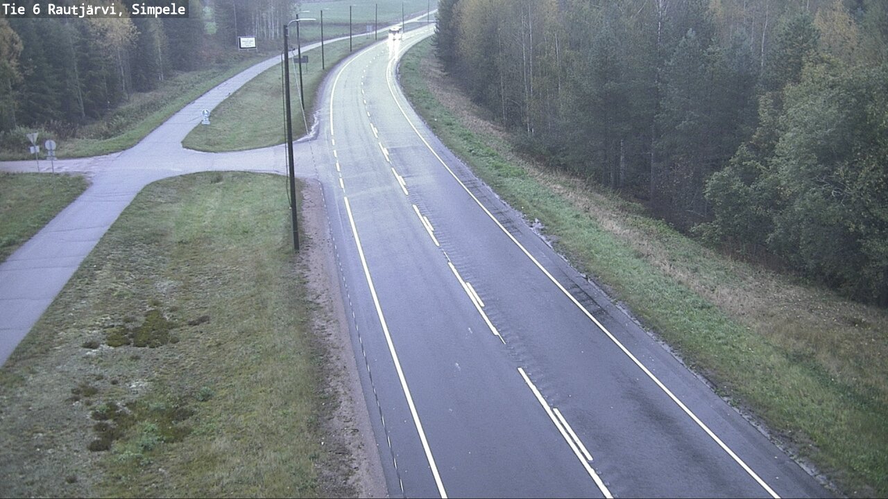 Kelikamerat Kuva Tie 6 Rautjärvi, Simpele, Rautjärvi, Etelä-Karjala