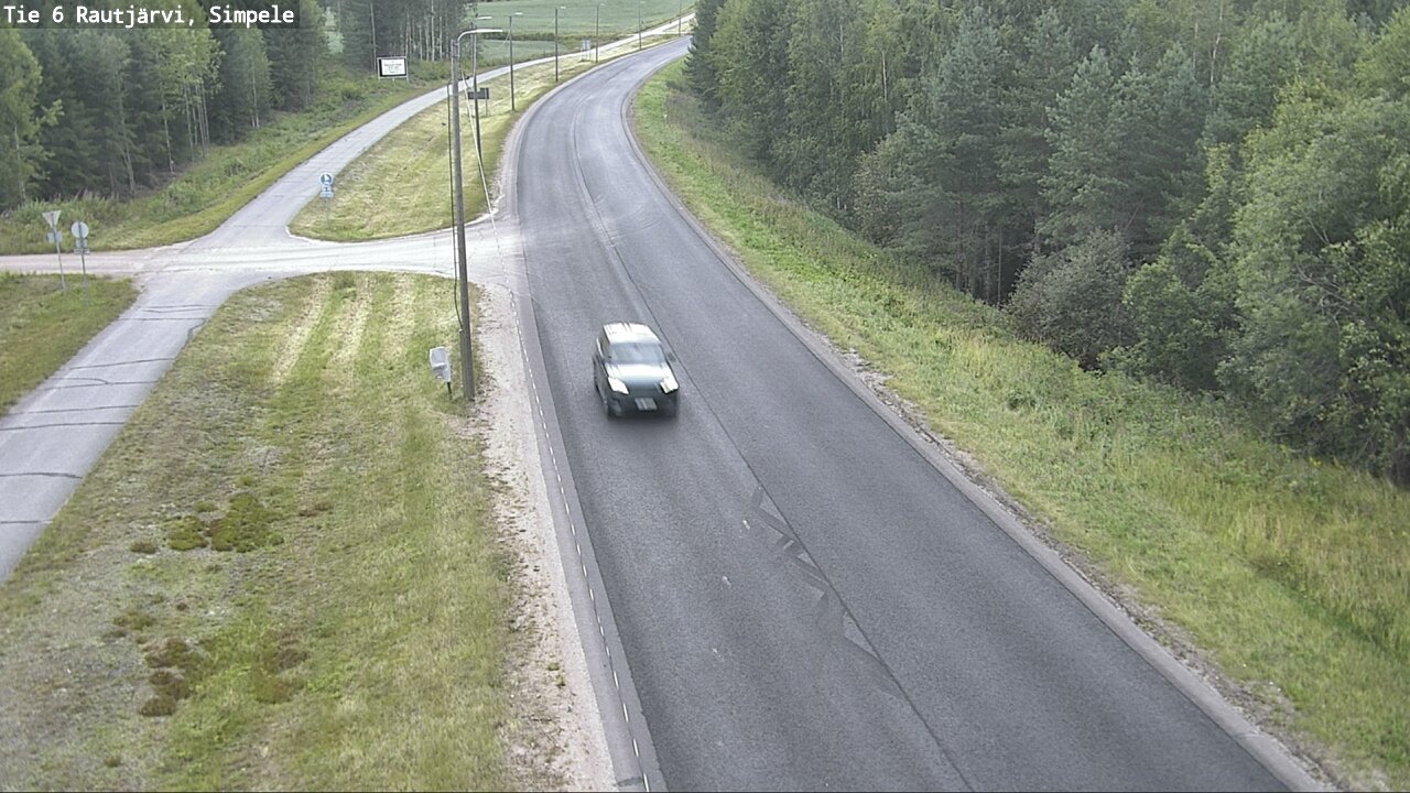 Kelikamerat Kuva Tie 6 Rautjärvi, Simpele, Rautjärvi, Etelä-Karjala