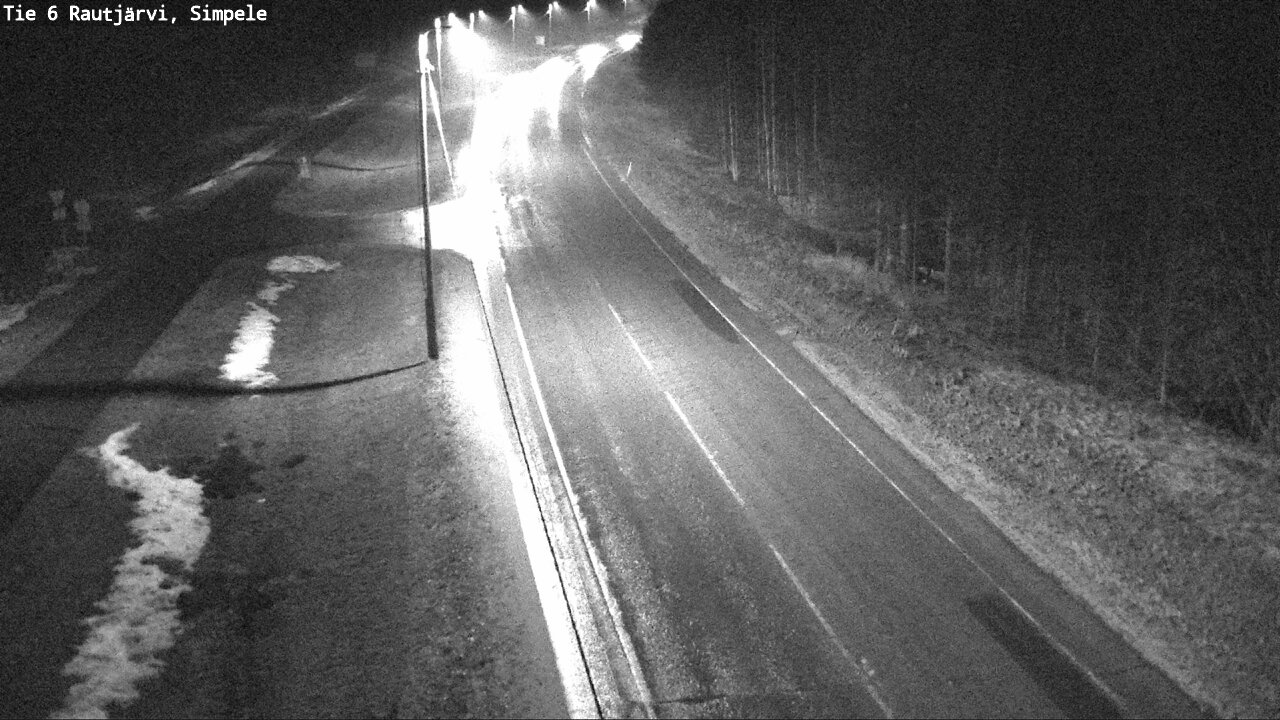 Kelikamerat Kuva Tie 6 Rautjärvi, Simpele, Rautjärvi, Etelä-Karjala