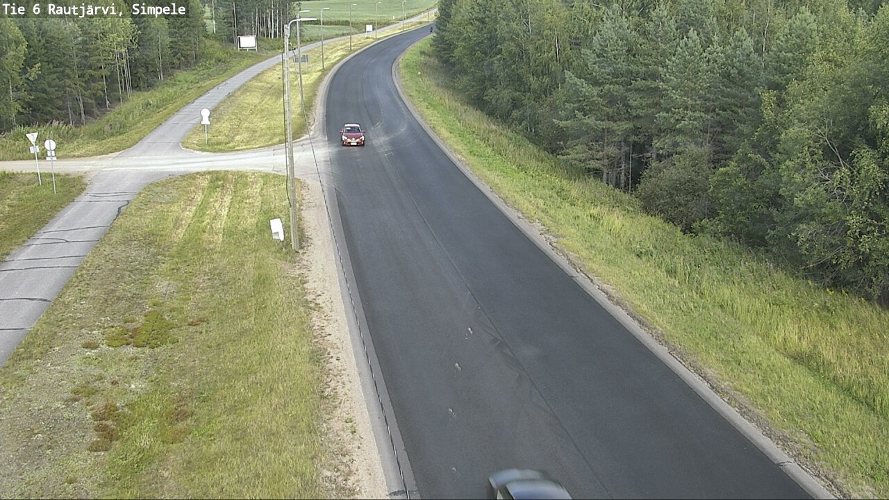 Kelikamerat Kuva Tie 6 Rautjärvi, Simpele, Rautjärvi, Etelä-Karjala