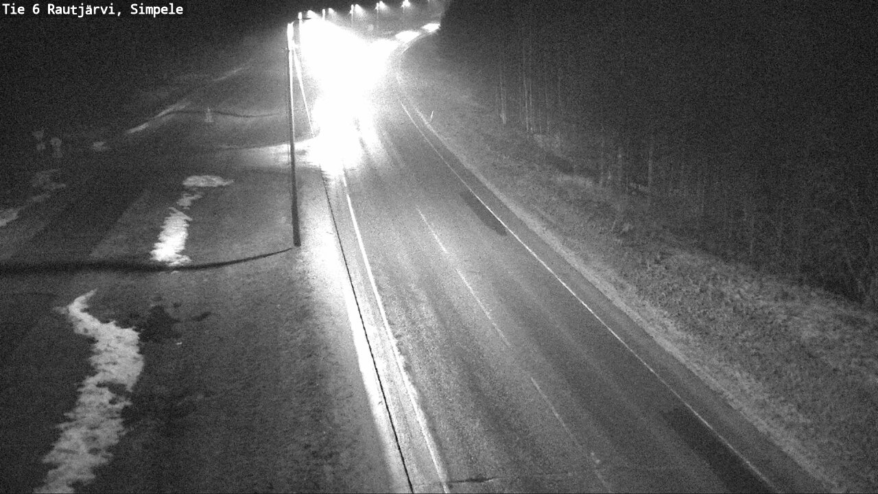 Kelikamerat Kuva Tie 6 Rautjärvi, Simpele, Rautjärvi, Etelä-Karjala
