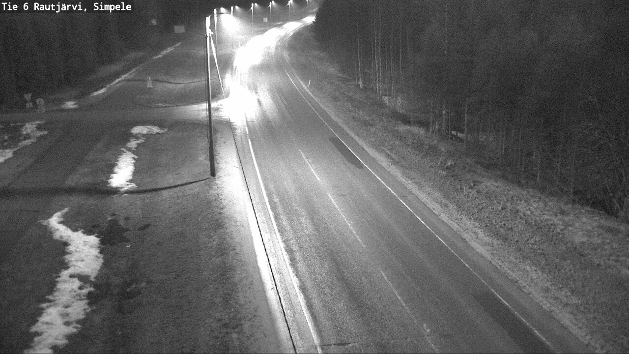 Kelikamerat Kuva Tie 6 Rautjärvi, Simpele, Rautjärvi, Etelä-Karjala