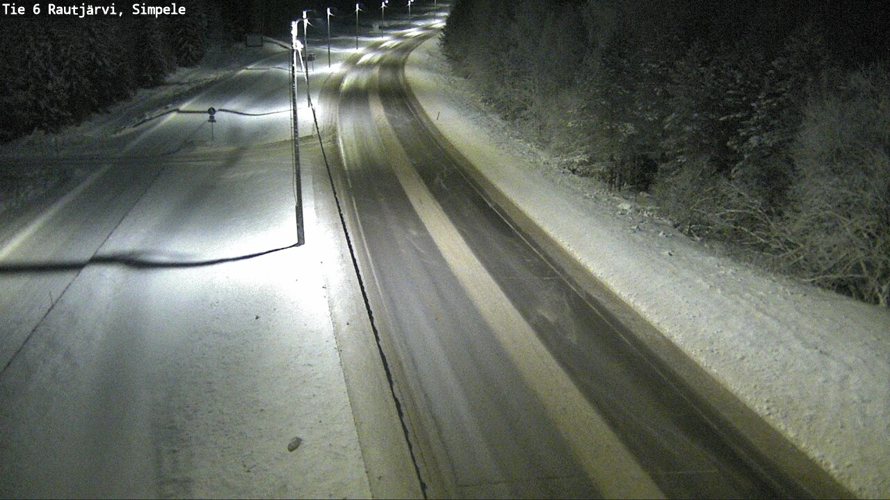 Kelikamerat Kuva Tie 6 Rautjärvi, Simpele, Rautjärvi, Etelä-Karjala