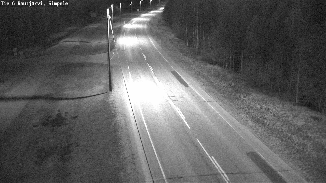 Kelikamerat Kuva Tie 6 Rautjärvi, Simpele, Rautjärvi, Etelä-Karjala