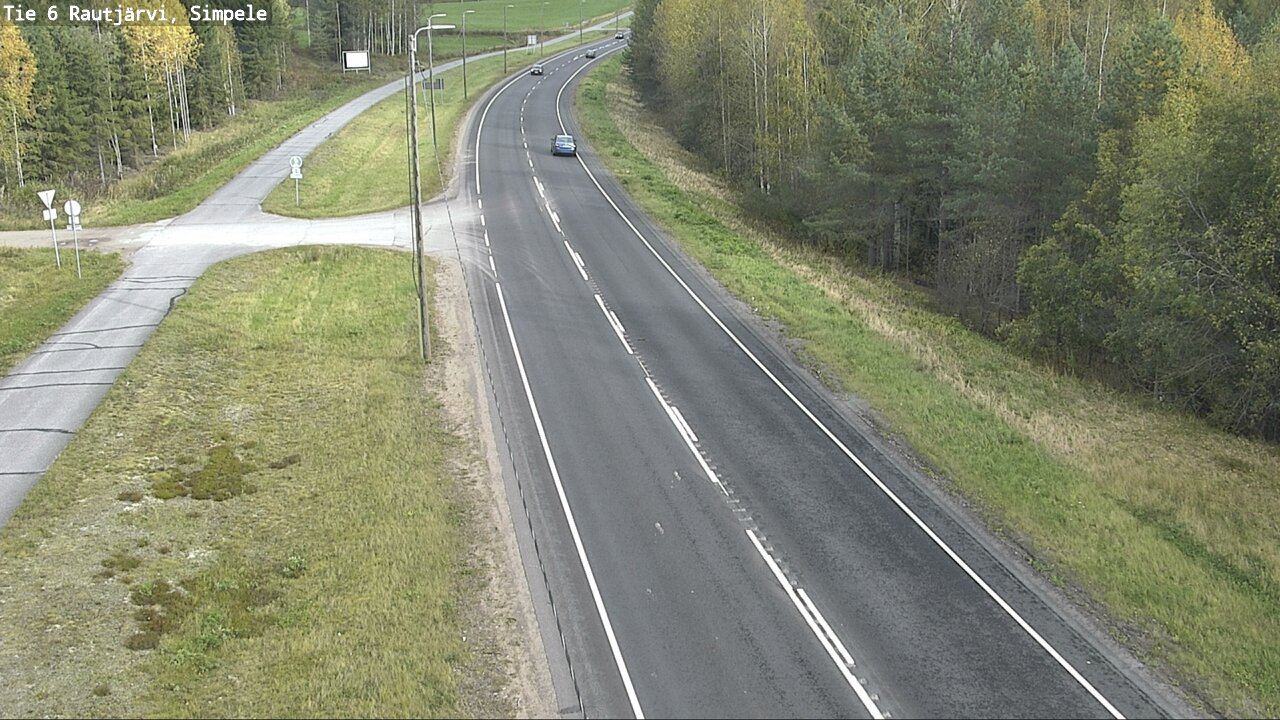 Kelikamerat Kuva Tie 6 Rautjärvi, Simpele, Rautjärvi, Etelä-Karjala