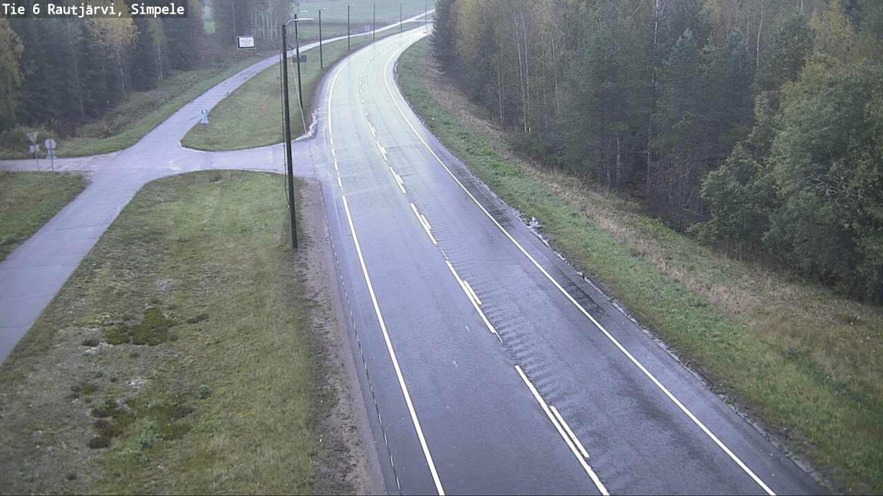Kelikamerat Kuva Tie 6 Rautjärvi, Simpele, Rautjärvi, Etelä-Karjala