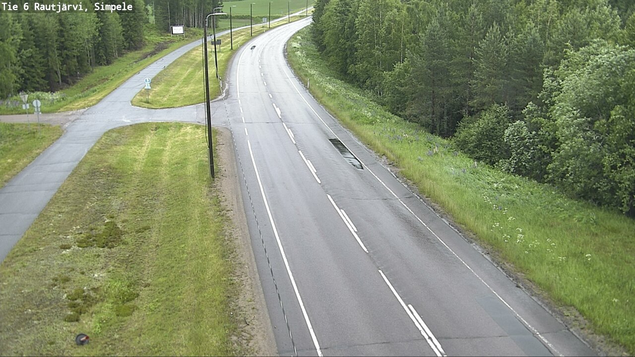Kelikamerat Kuva Tie 6 Rautjärvi, Simpele, Rautjärvi, Etelä-Karjala