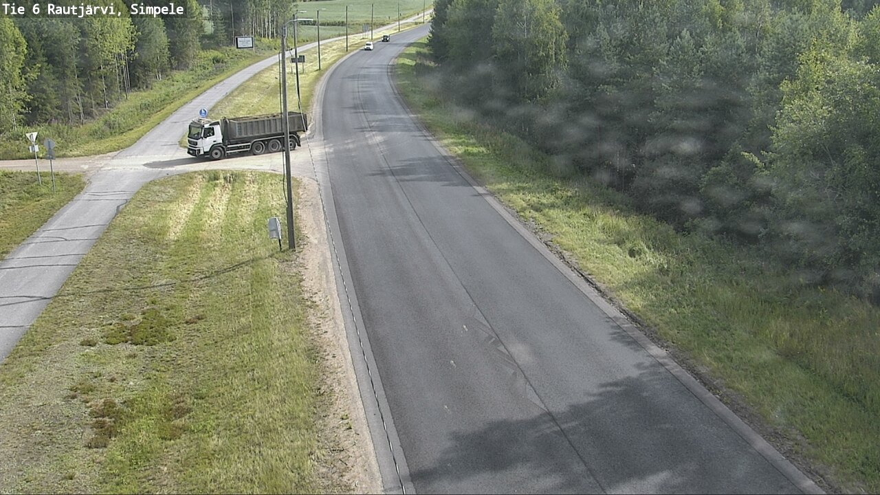 Kelikamerat Kuva Tie 6 Rautjärvi, Simpele, Rautjärvi, Etelä-Karjala