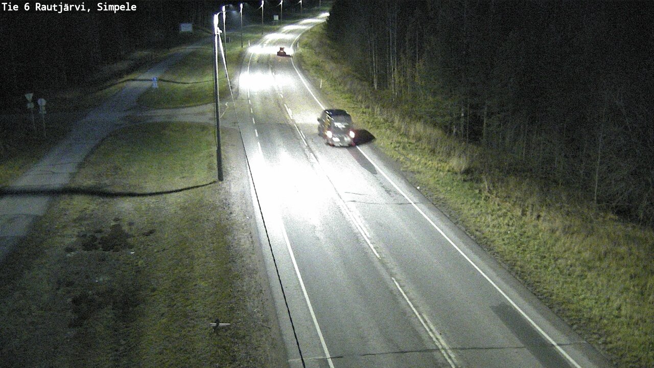 Kelikamerat Kuva Tie 6 Rautjärvi, Simpele, Rautjärvi, Etelä-Karjala