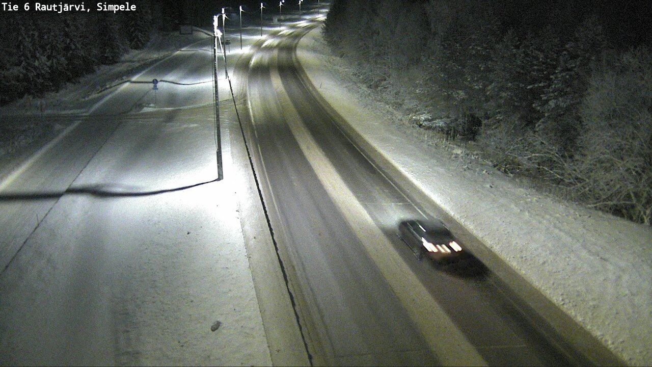 Kelikamerat Kuva Tie 6 Rautjärvi, Simpele, Rautjärvi, Etelä-Karjala